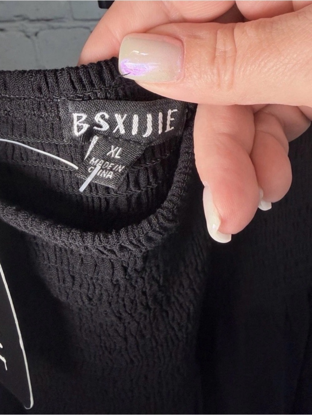 Black Lace Panel Maxi Skirt - Picture 10 of 10